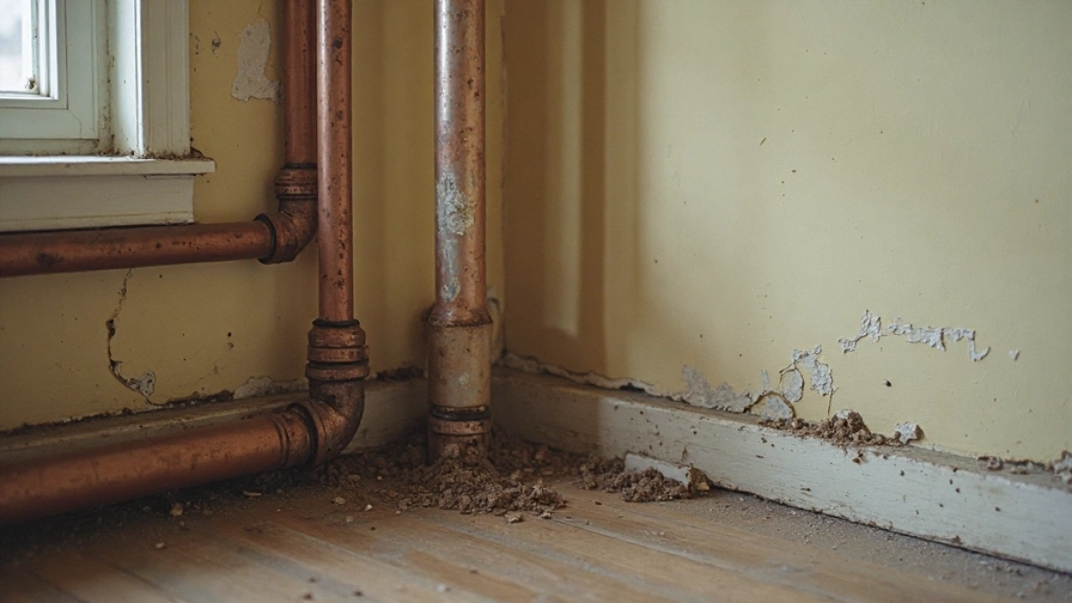 Czy można zabudować rury centralnego ogrzewania w bloku