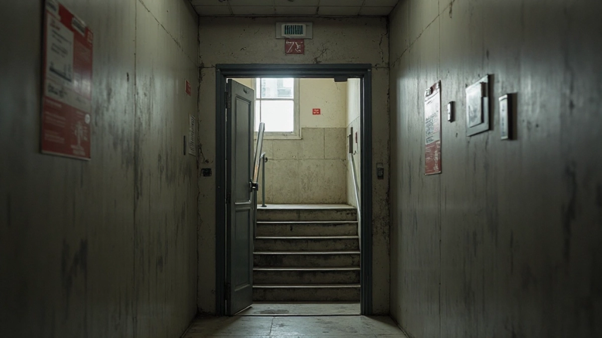 Czy w bloku można zamontować drzwi otwierane na klatkę schodową