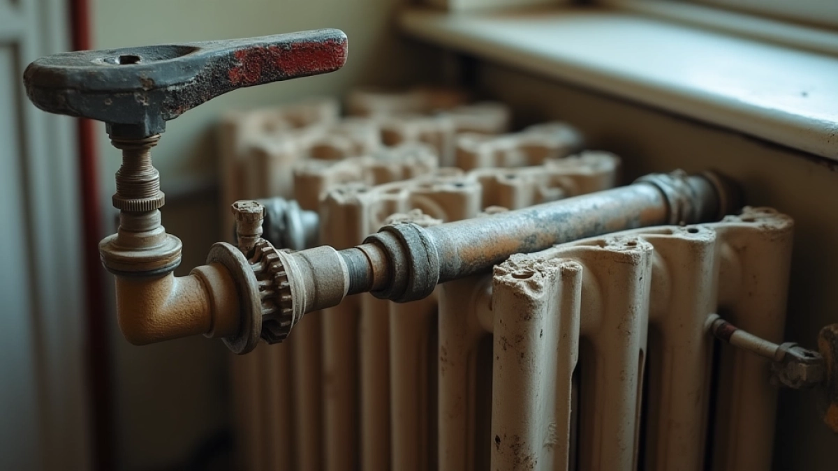 Demontaż grzejnika w bloku