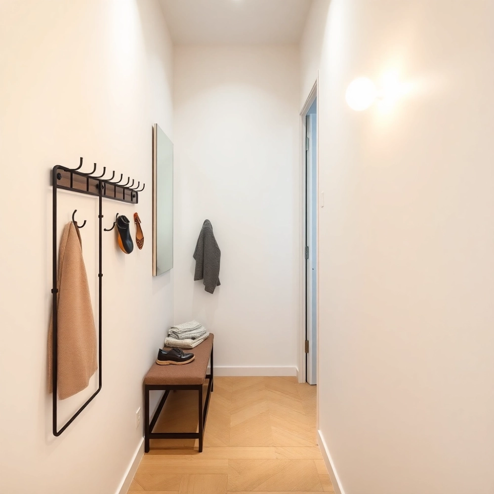 Jak urządzić mały przedpokój w bloku