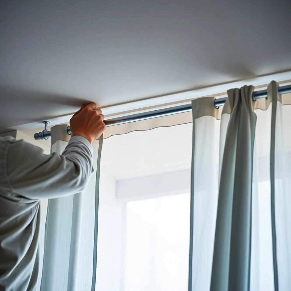 Jak zamontować zasłony na balkonie w bloku