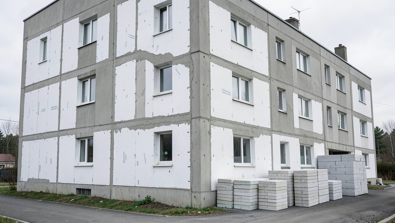 Koszt ocieplenia bloku 4 piętrowego