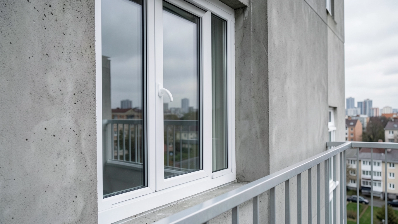 Okno balkonowe w bloku cena