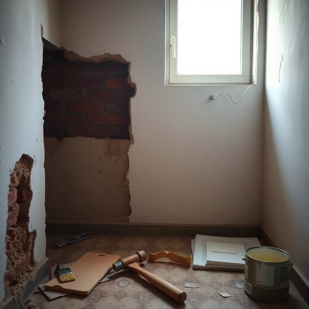 remont w mieszkaniu w bloku