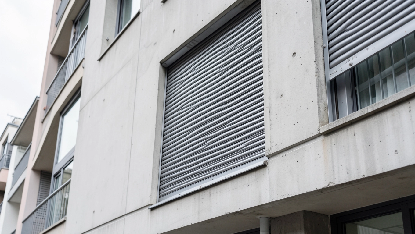 Rolety zewnętrzne w bloku