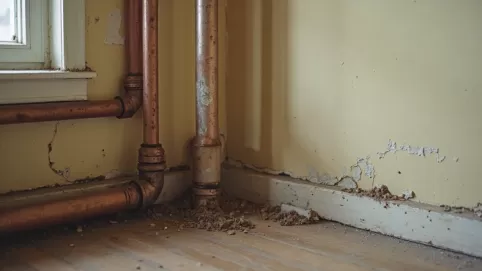 Czy można zabudować rury centralnego ogrzewania w bloku