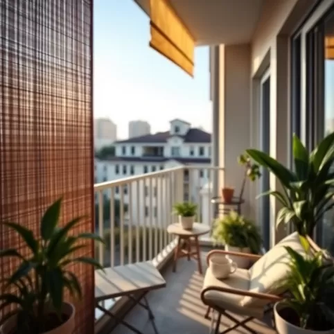 Jak osłonić balkon w bloku przed sąsiadami