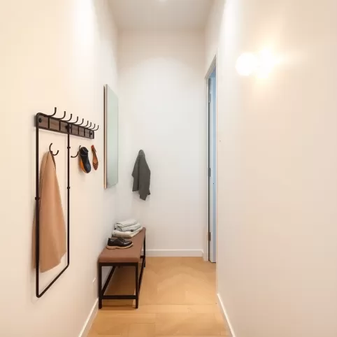 Jak urządzić mały przedpokój w bloku
