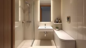 Mała łazienka w bloku 2m2