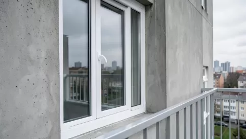 Okno balkonowe w bloku cena