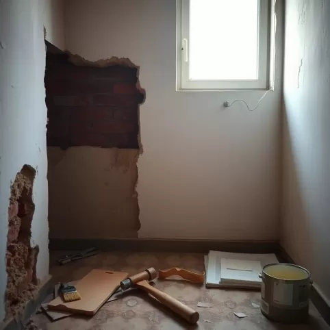 remont w mieszkaniu w bloku