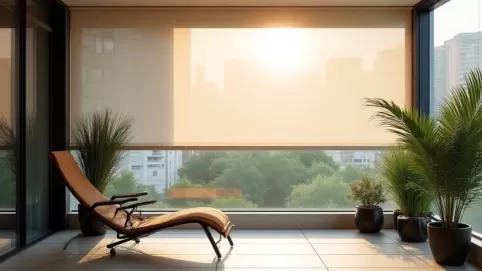 Rolety na balkon w bloku