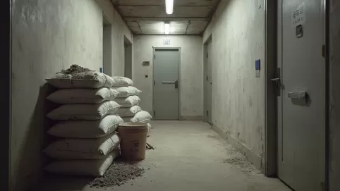 Wylewka w bloku pozwolenie