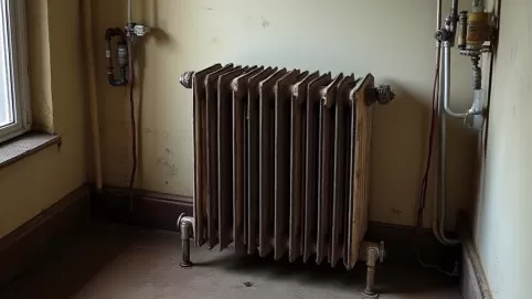 wymiana kaloryfera w bloku