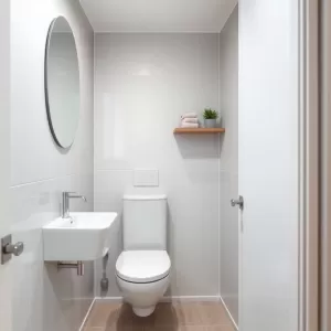 Jak urządzić małe WC w bloku